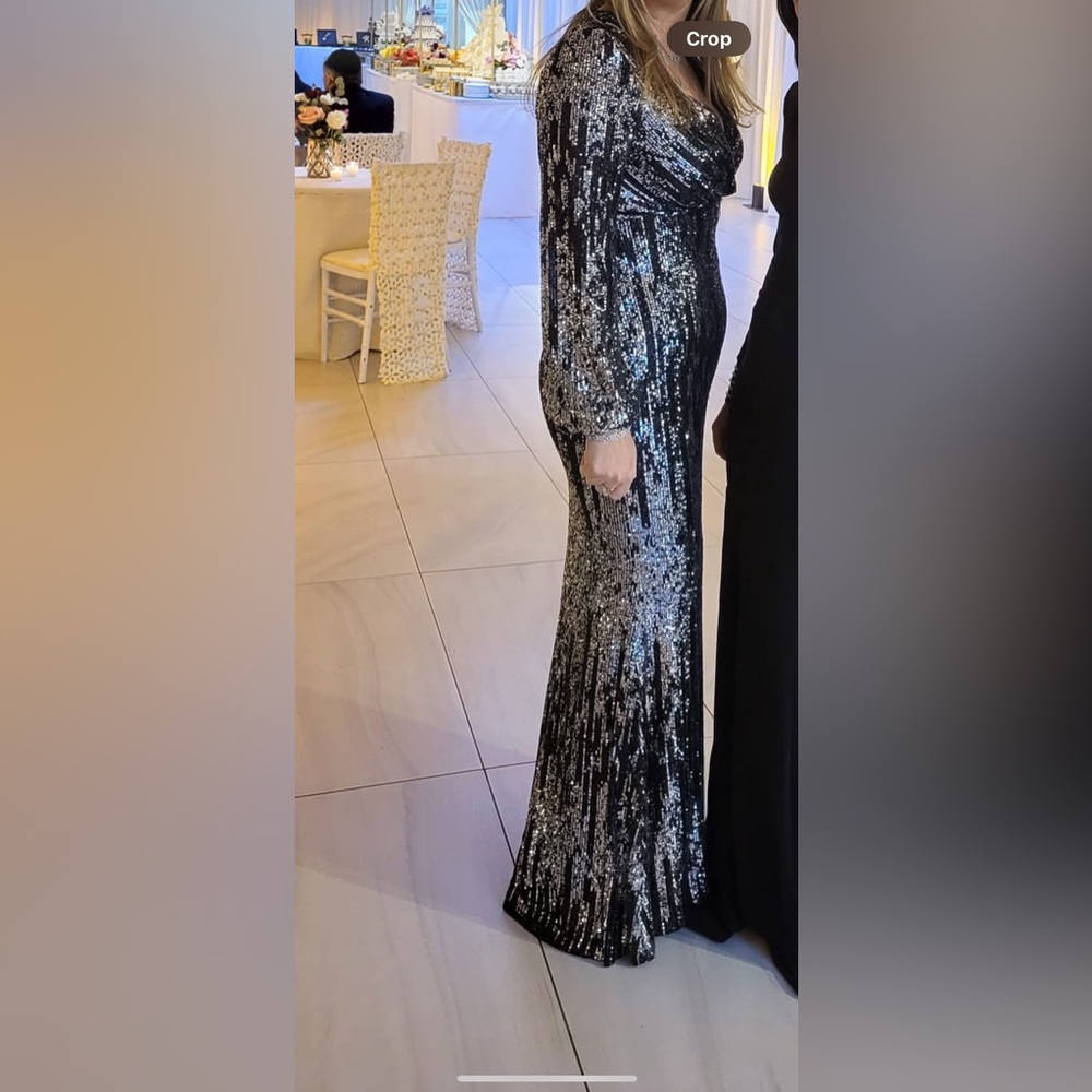 Sequin gown Long sleeve